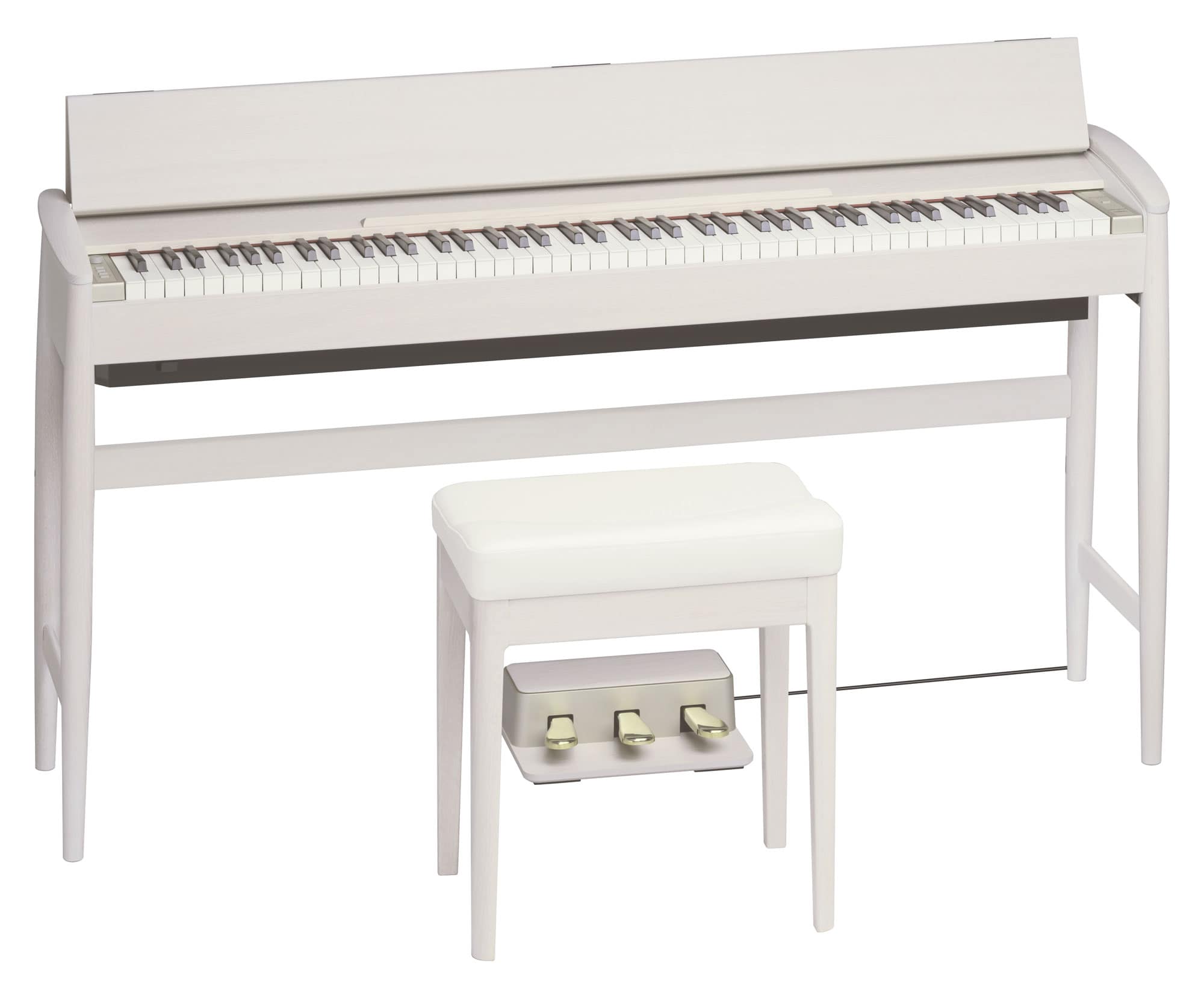 Roland Kiyola KF-10 KSX Sheer White  - 1A Showroom Modell (Zustand: wie neu, in OVP)