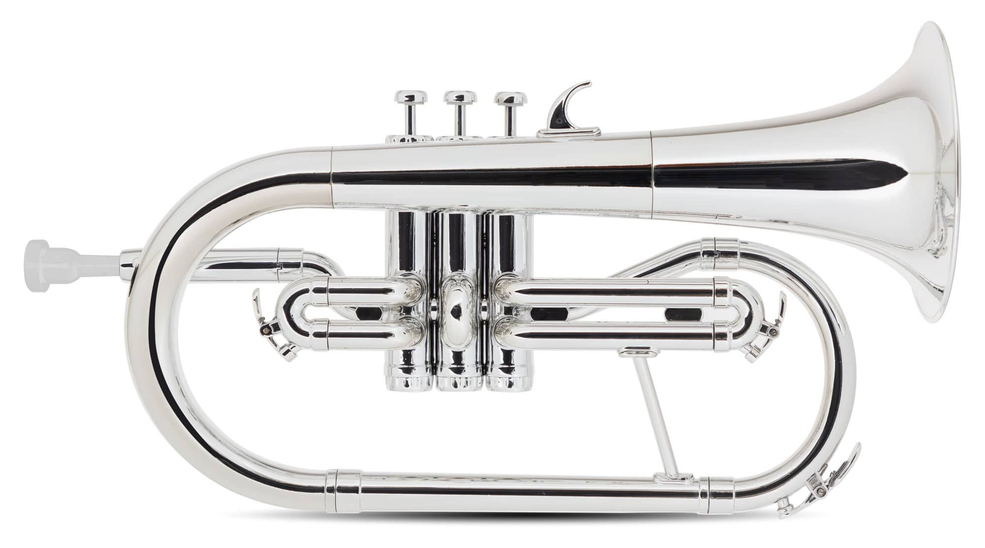 Classic Cantabile KFL-30SR MardiBrass Kunststoff Bb-Flügelhorn Silber