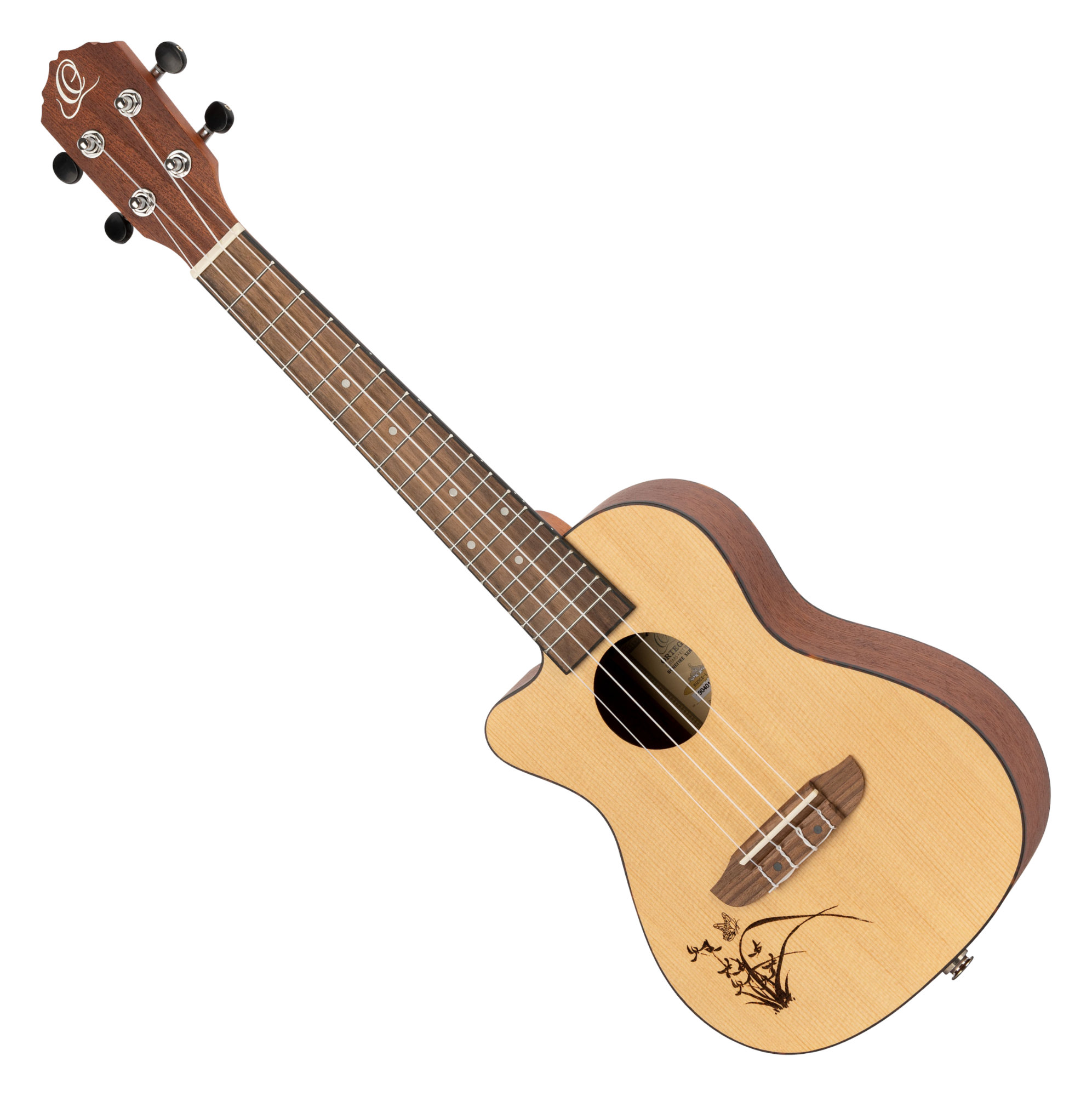 Ortega RU5CE-L Lefthand Konzert Ukulele  - Retoure (Zustand: sehr gut)