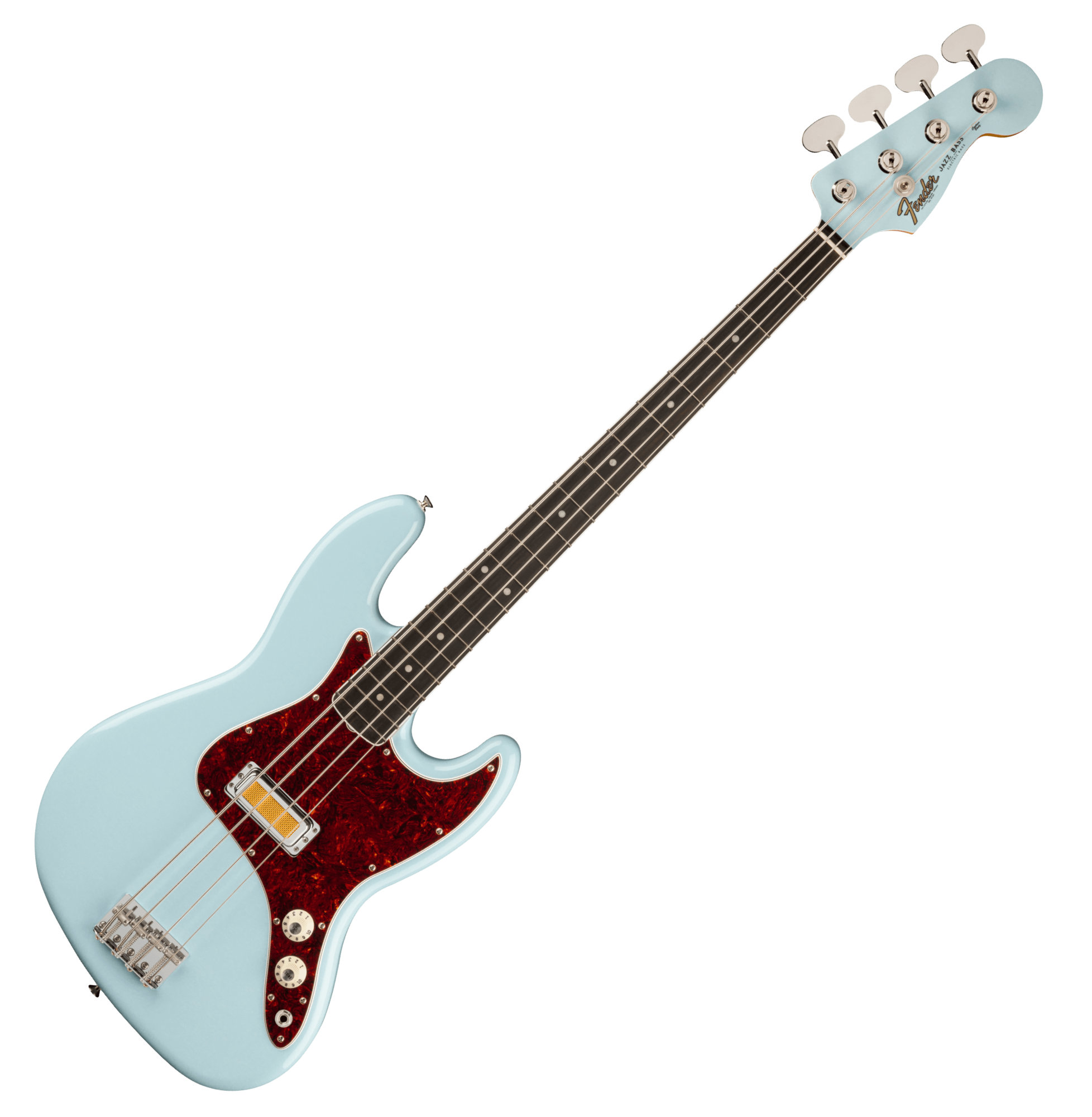 Fender Gold Foil Jazz Bass Sonic Blue  - 1A Showroom Modell (Zustand: wie neu, in OVP)