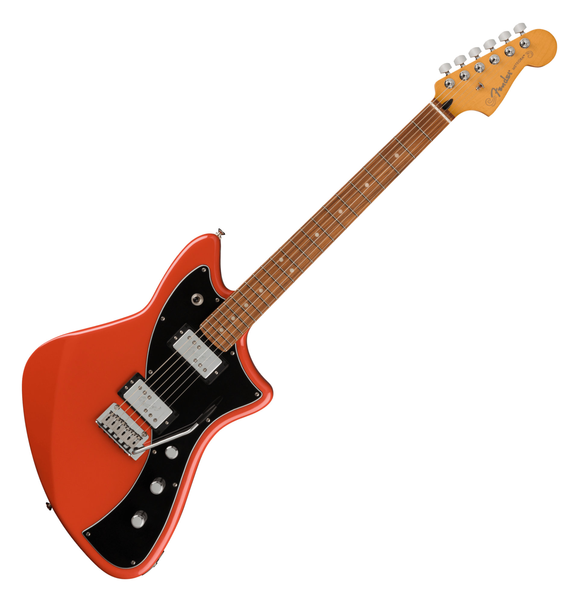 Fender Player Plus Meteora HH Fiesta Red  - 1A Showroom Modell (Zustand: wie neu, in OVP)