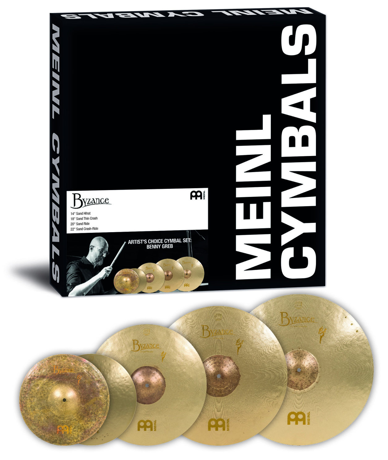 Meinl Artist's Choice Benny Greb Cymbal Set  - Retoure (Zustand: sehr gut)