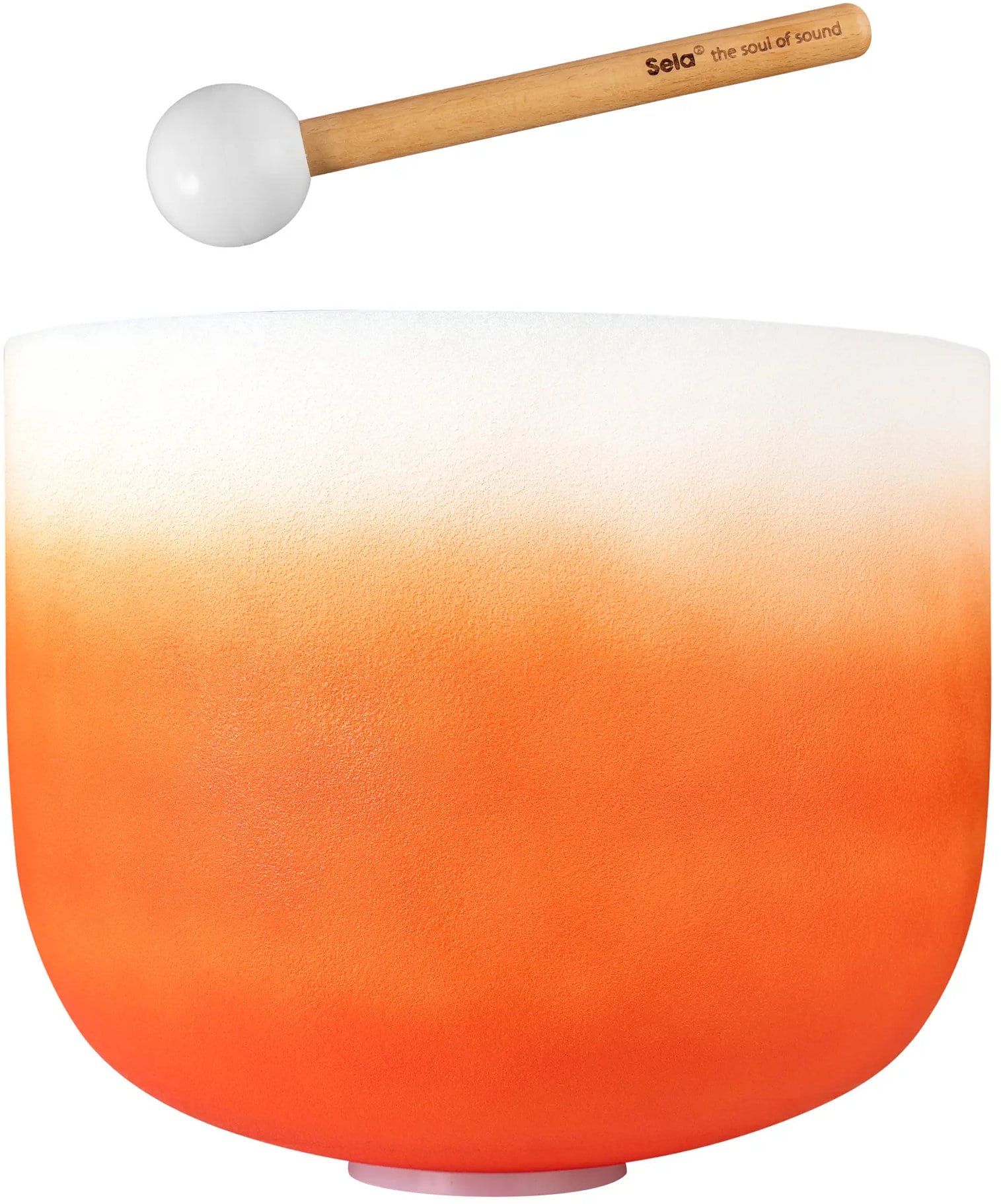 Sela SECCU13D Kristallklangschale Orange 13" 432Hz