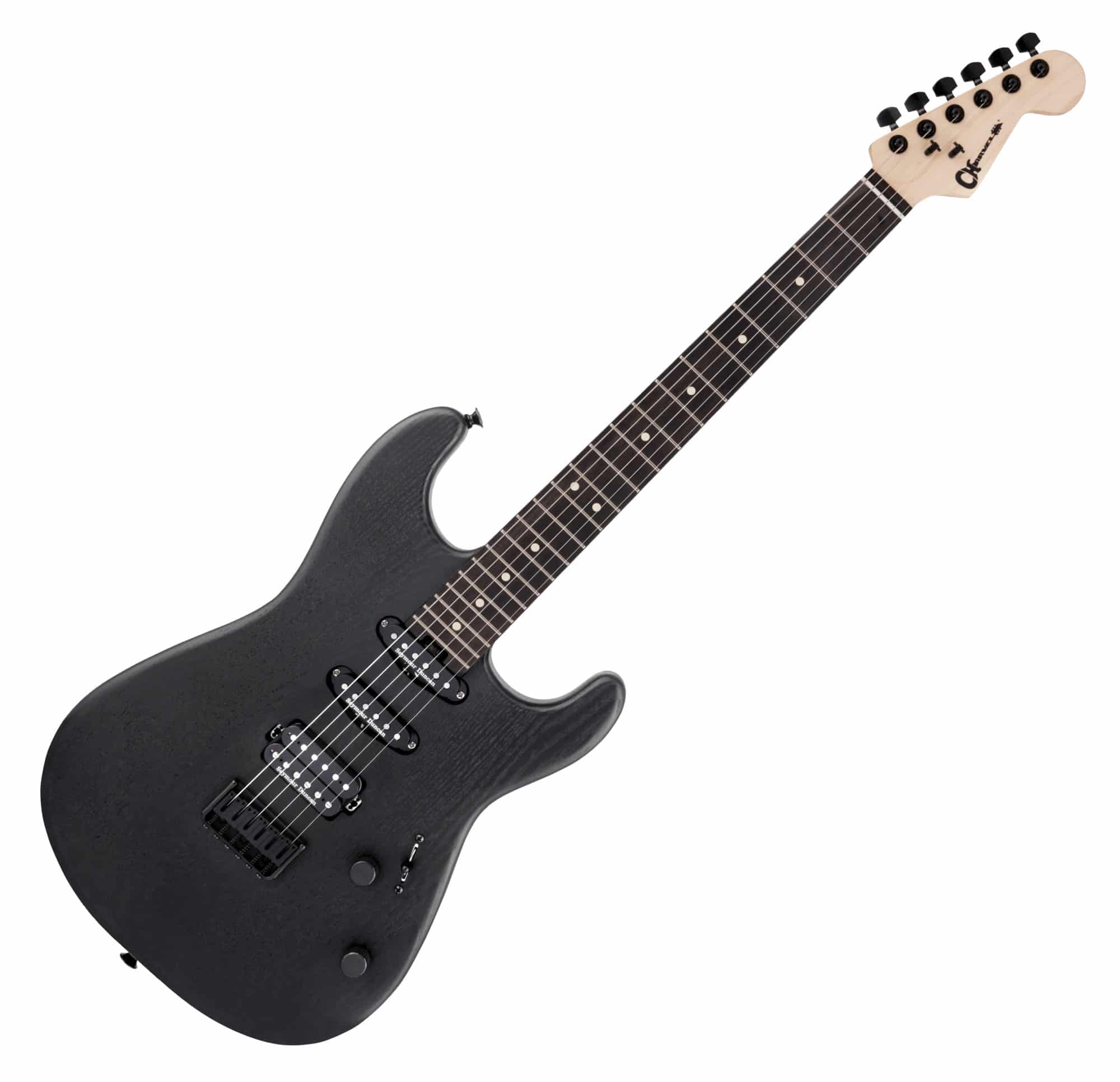 Charvel Pro-Mod San Dimas Style 1 HSS HT Satin Black  - Retoure (Zustand: sehr gut)