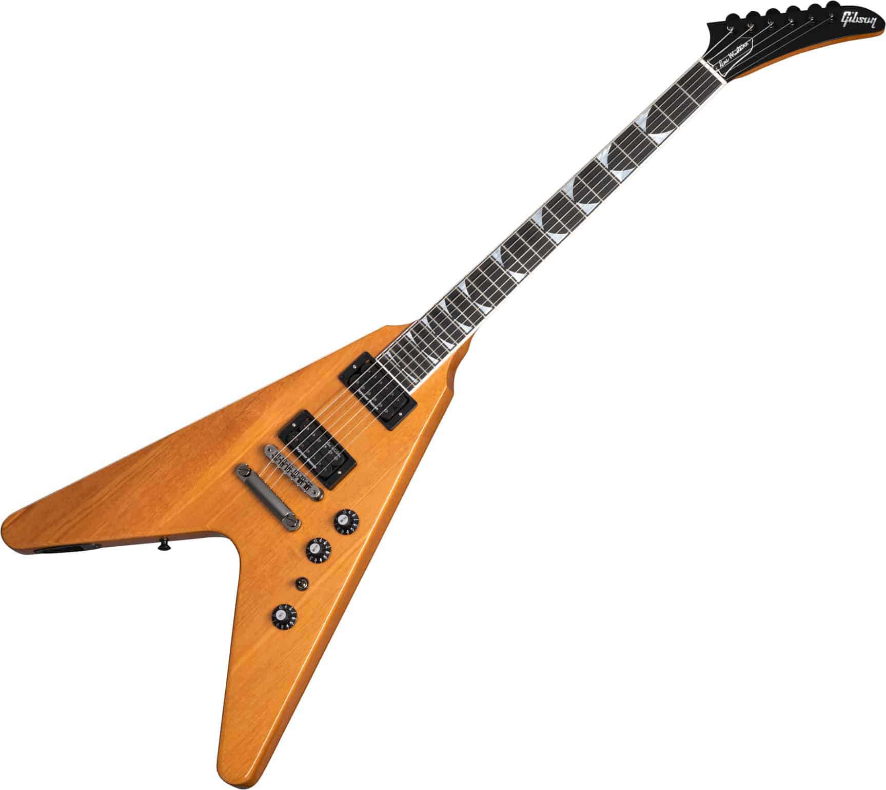 Gibson Dave Mustaine Flying V EXP Antique Natural