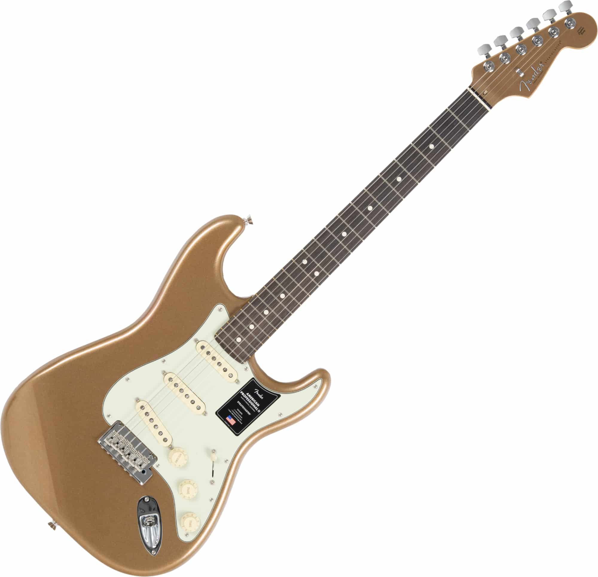 Fender Limited Edition American Professional II CCE Stratocaster Firemist Gold