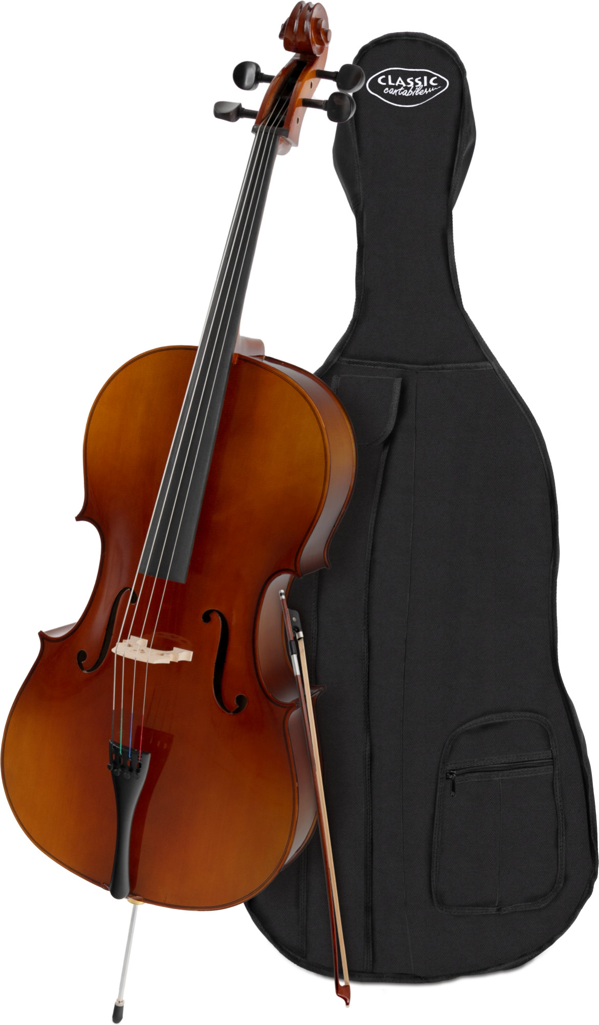 Classic Cantabile Student Cello 4/4 Set inkl. Bogen und Tasche  - Retoure (Zustand: akzeptabel)