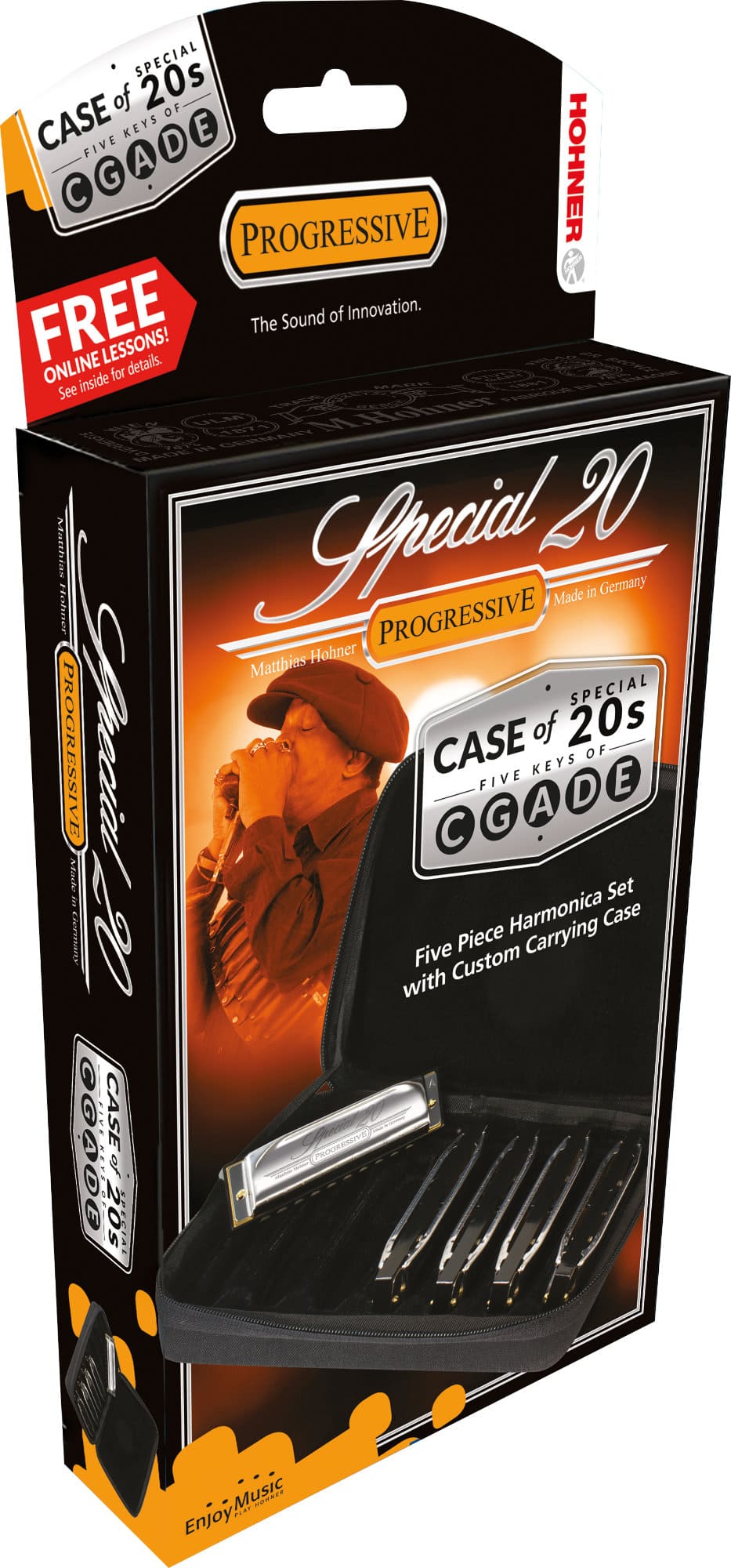 Hohner Special 20 Mundharmonika C/D/E/G/A 5er Pack