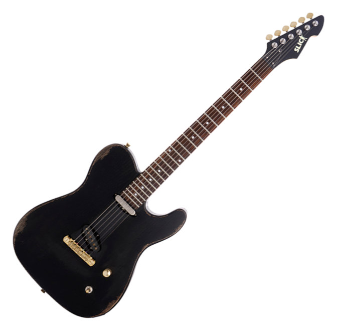 Slick SL50 BK E-Gitarre Black