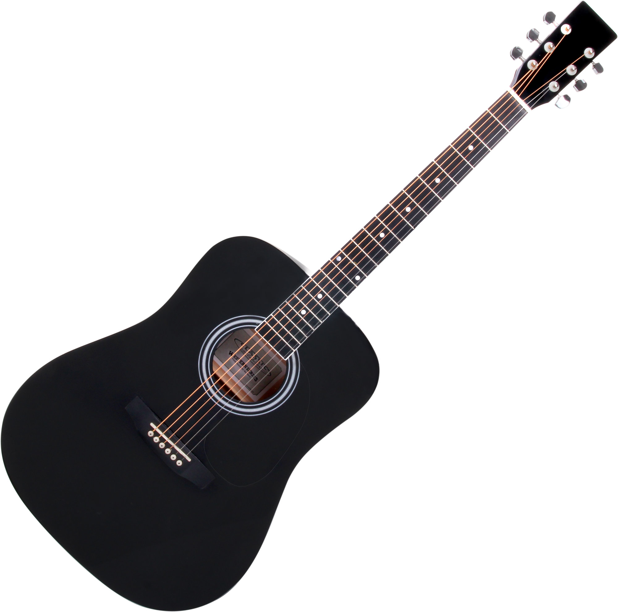 Classic Cantabile WS-10BK Westerngitarre schwarz  - Retoure (Zustand: gut)