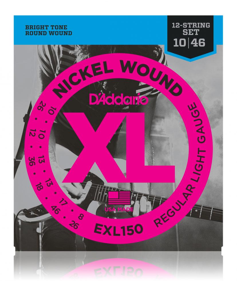 D'Addario EXL150 Regular Light 12-string