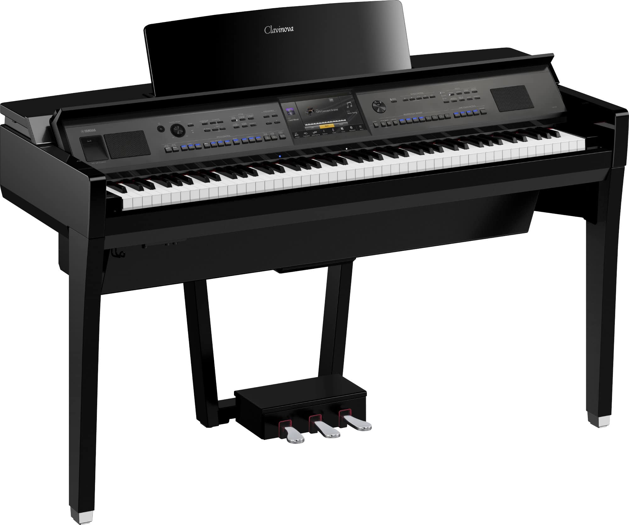 Yamaha CVP 909 PE Digitalpiano schwarz Hochglanz