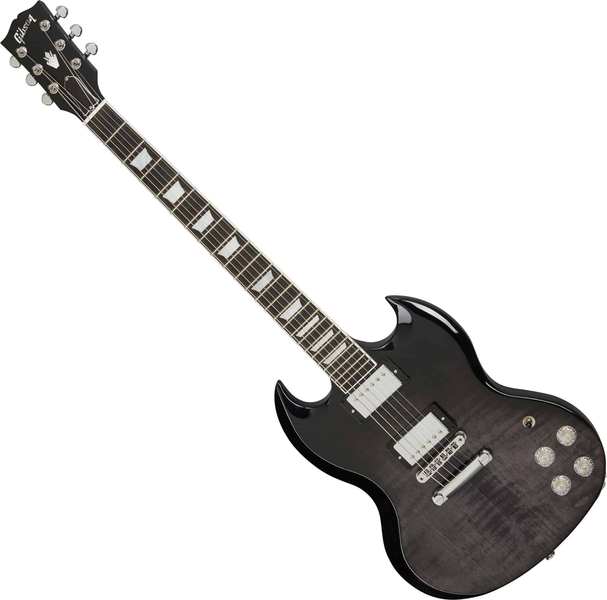 Gibson SG Modern Lefthand Trans Black Fade