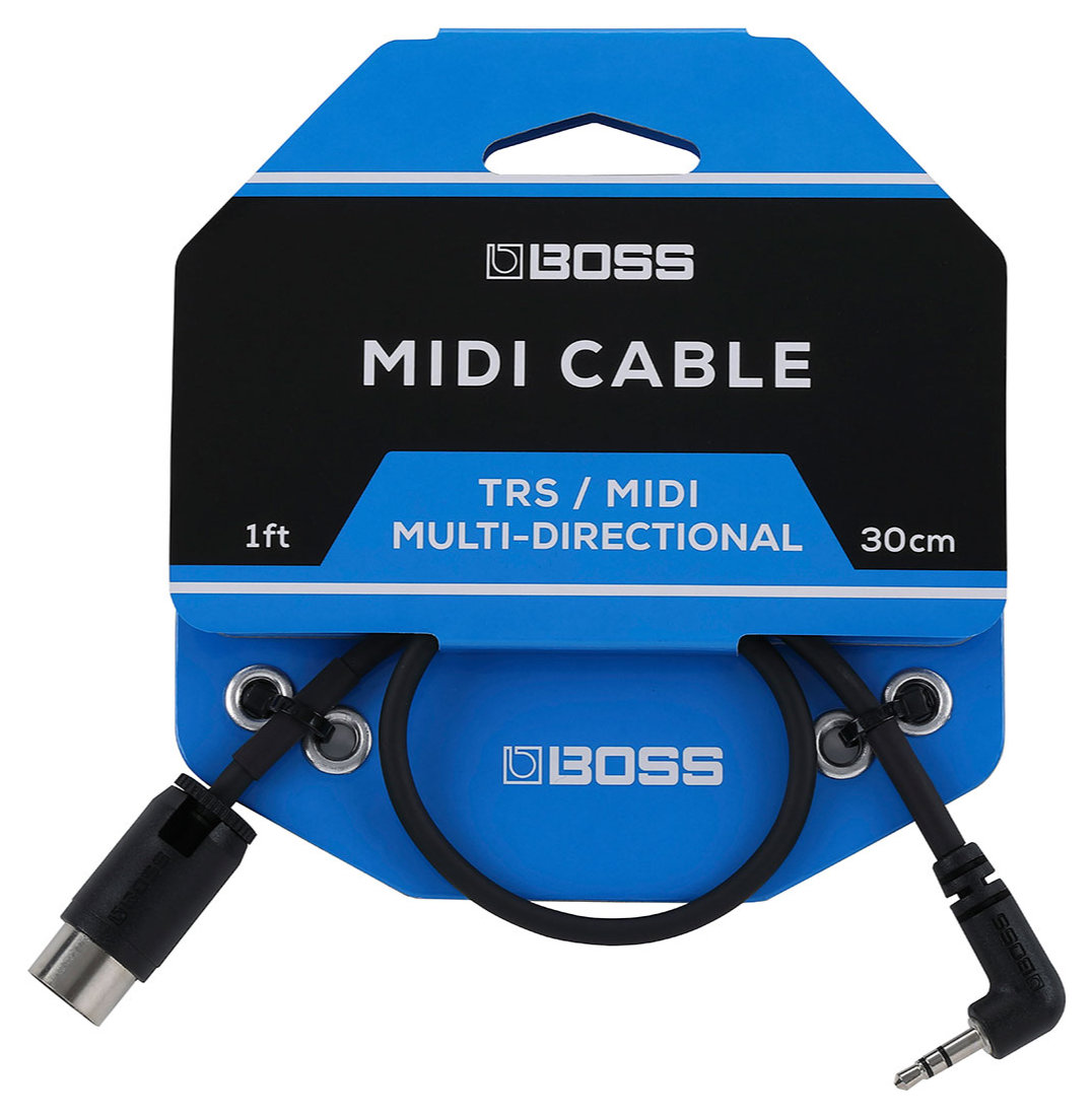 Boss BMIDI-1-35 MIDI Kabel 30 cm