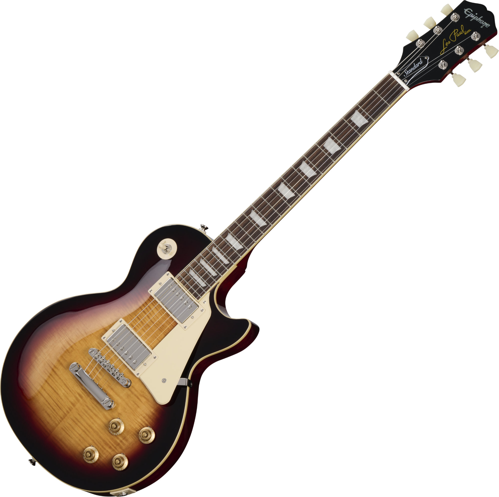 Epiphone Les Paul Standard 50s Figured Bourbon Burst