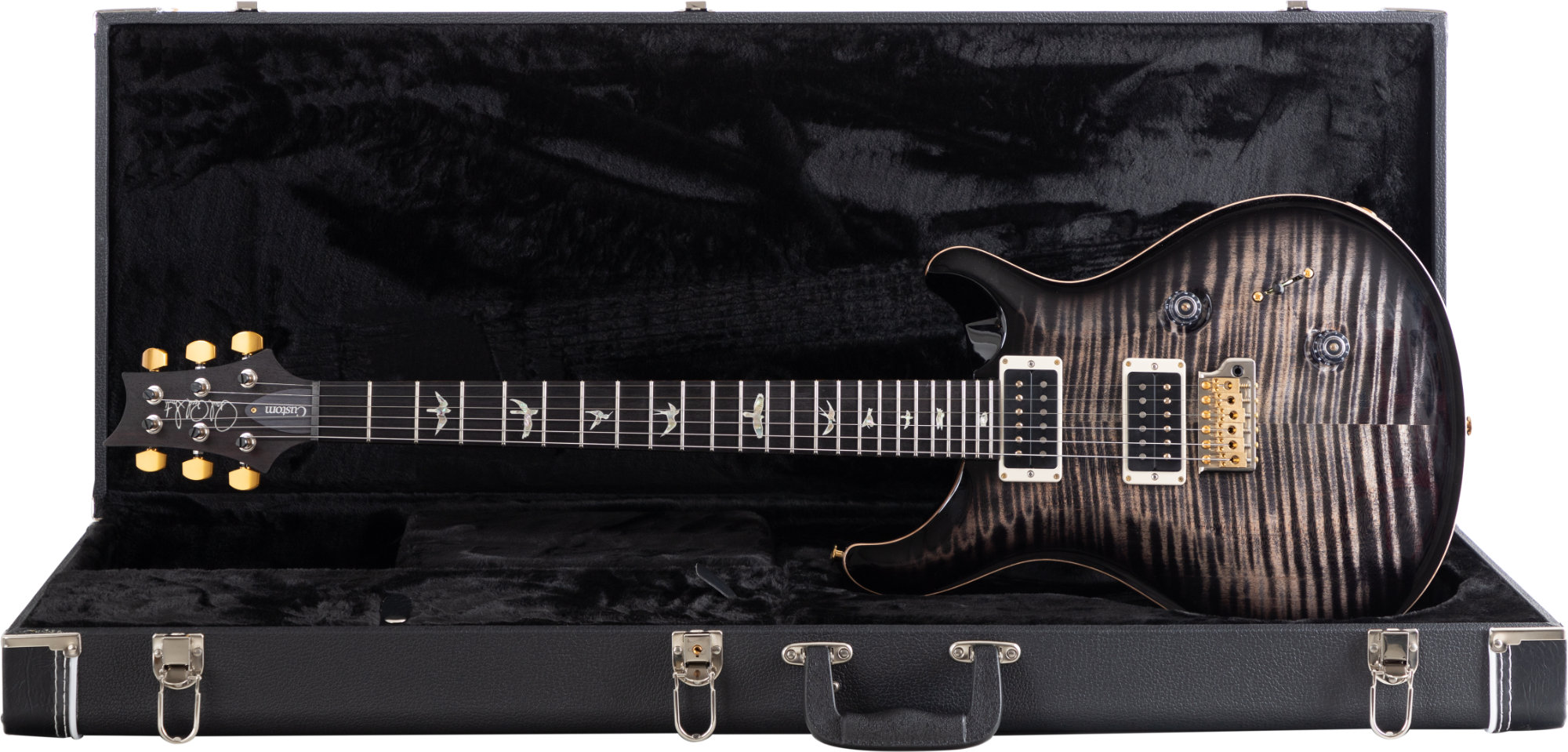 PRS Custom 24 Charcoal Burst 10 Top  - Retoure (Zustand: sehr gut)