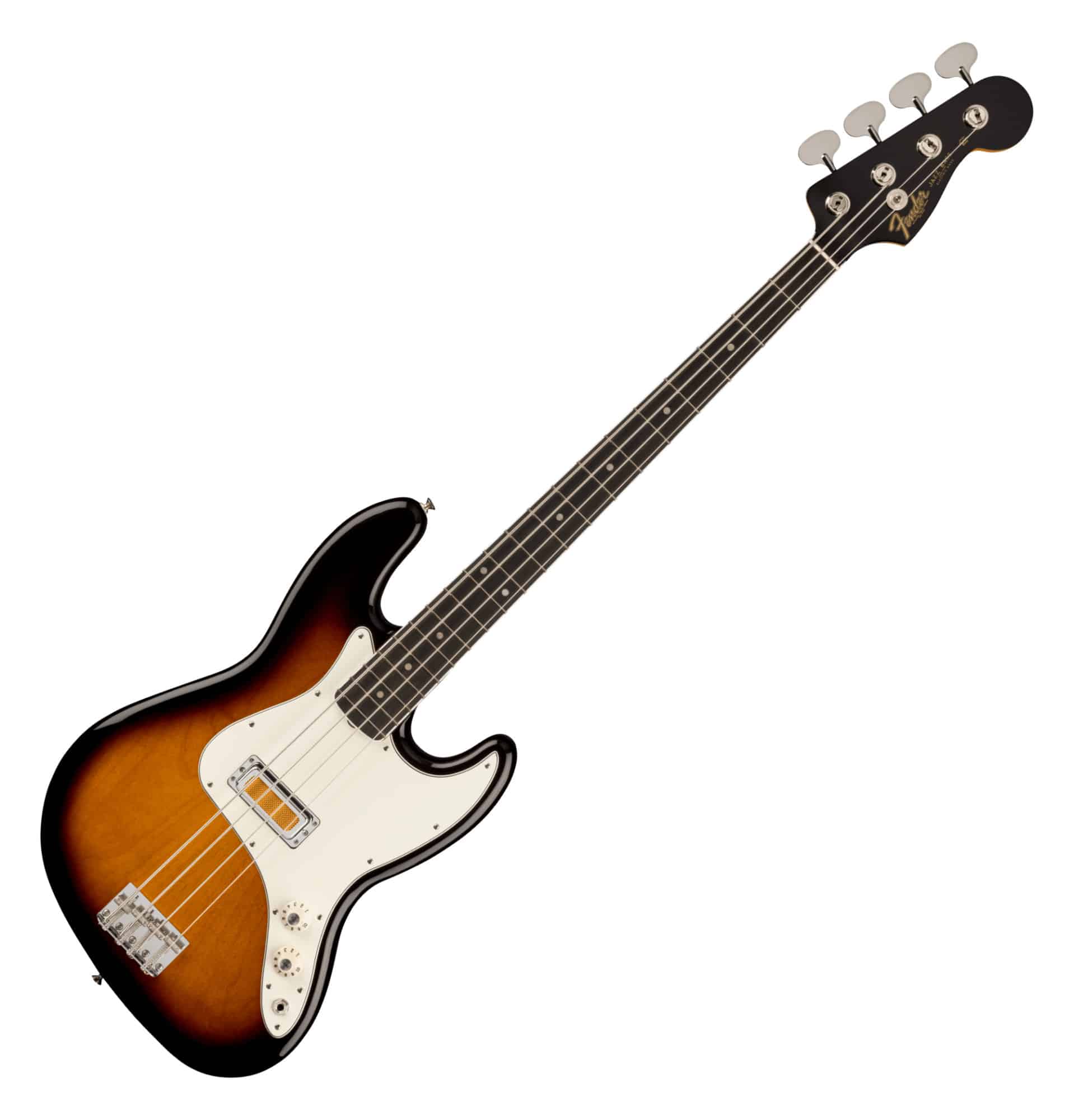 Fender Gold Foil Jazz Bass 2-Color Sunburst  - 1A Showroom Modell (Zustand: wie neu, in OVP)