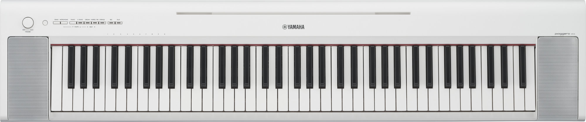 Yamaha Piaggero NP-35 Portable Piano Weiß