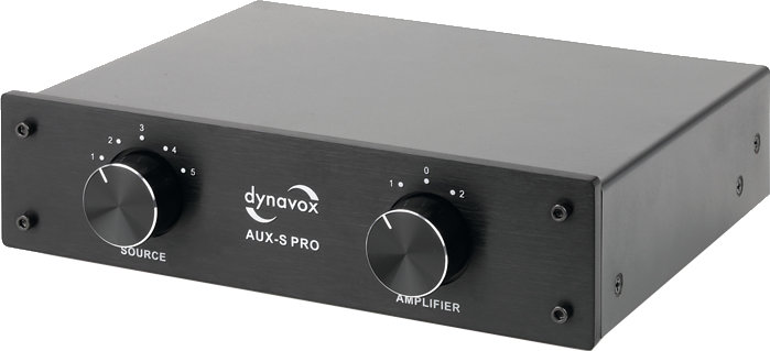 Dynavox AUXS-S Pro Eingangsumschalter schwarz