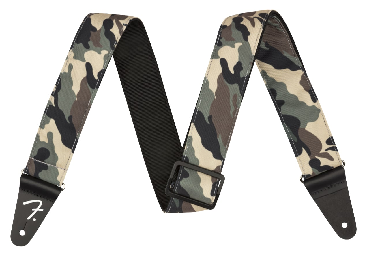 Fender 2" Camo Strap Woodland