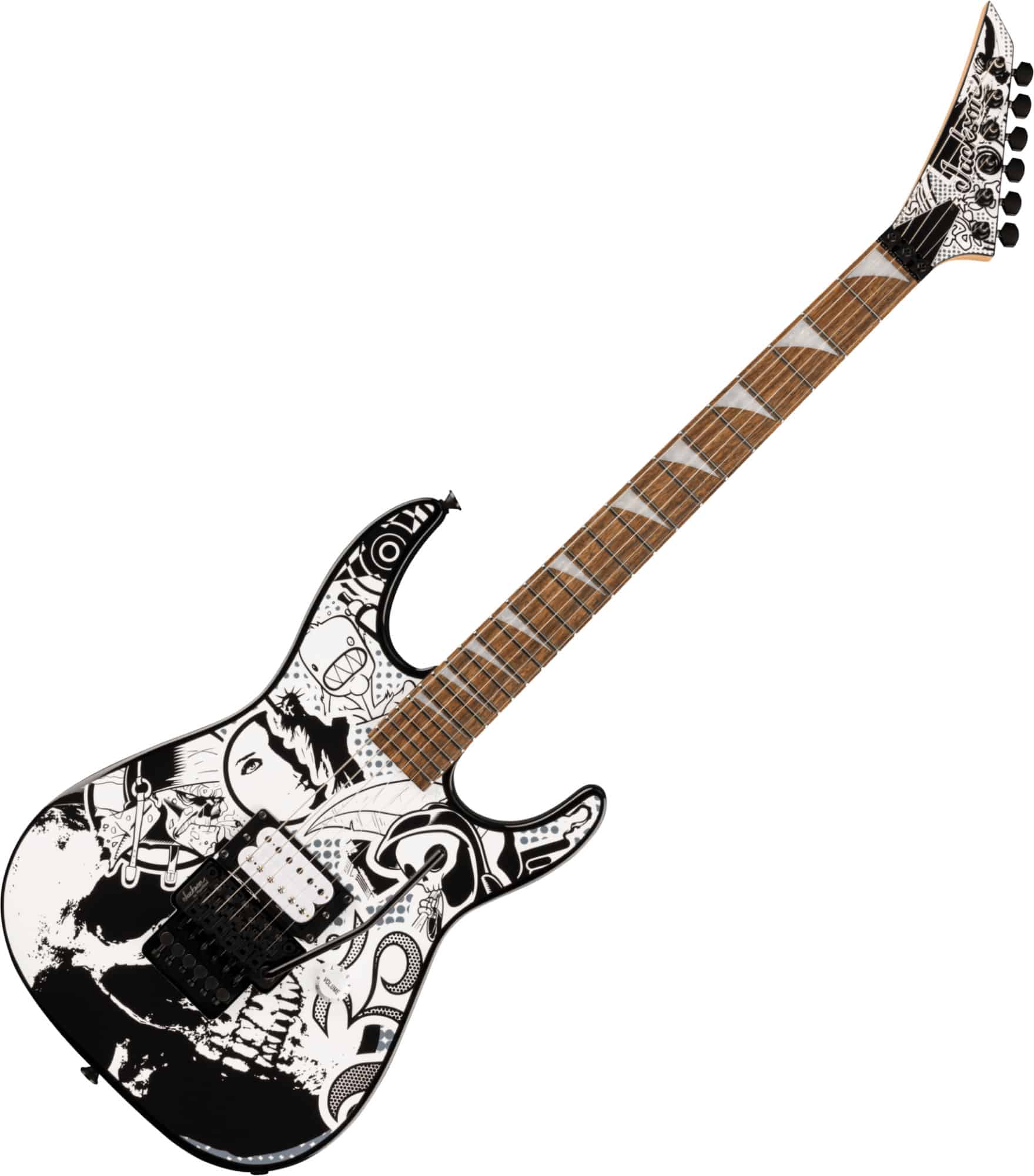 Jackson X Series Dinky DK1 H Skull Kaos