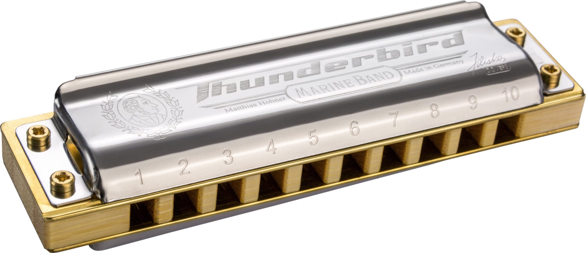 Hohner Marine Band Thunderbird Mundharmonika D-Low