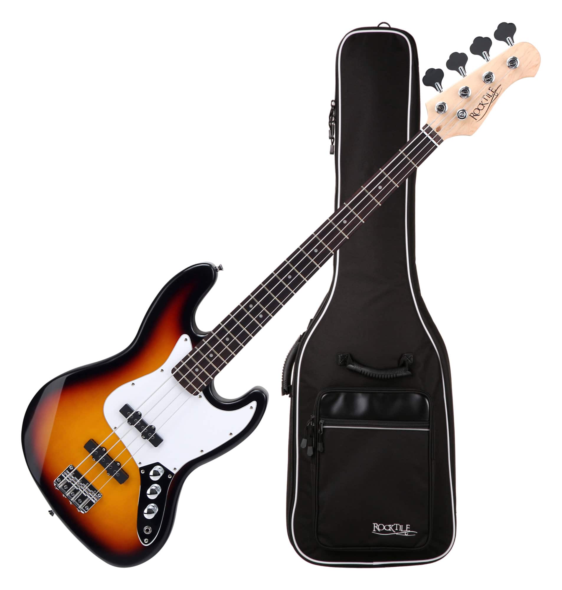 Rocktile Fatboy II SB E-Bass Sunburst Set inkl. Gigbag