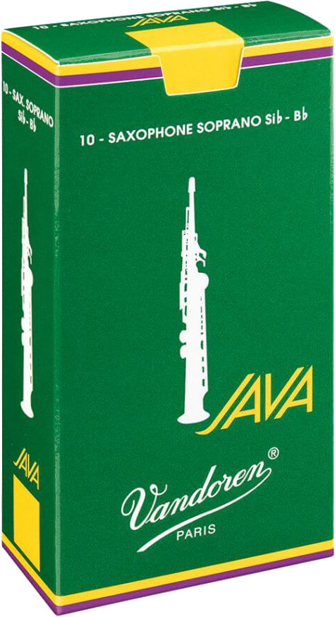 Vandoren Java Sopransax Blätter (2,5) 10er Pack