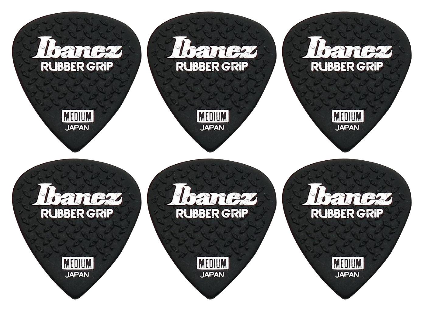 Ibanez PA16MRG-BK Grip Wizard Rubber Medium - 6er Pack