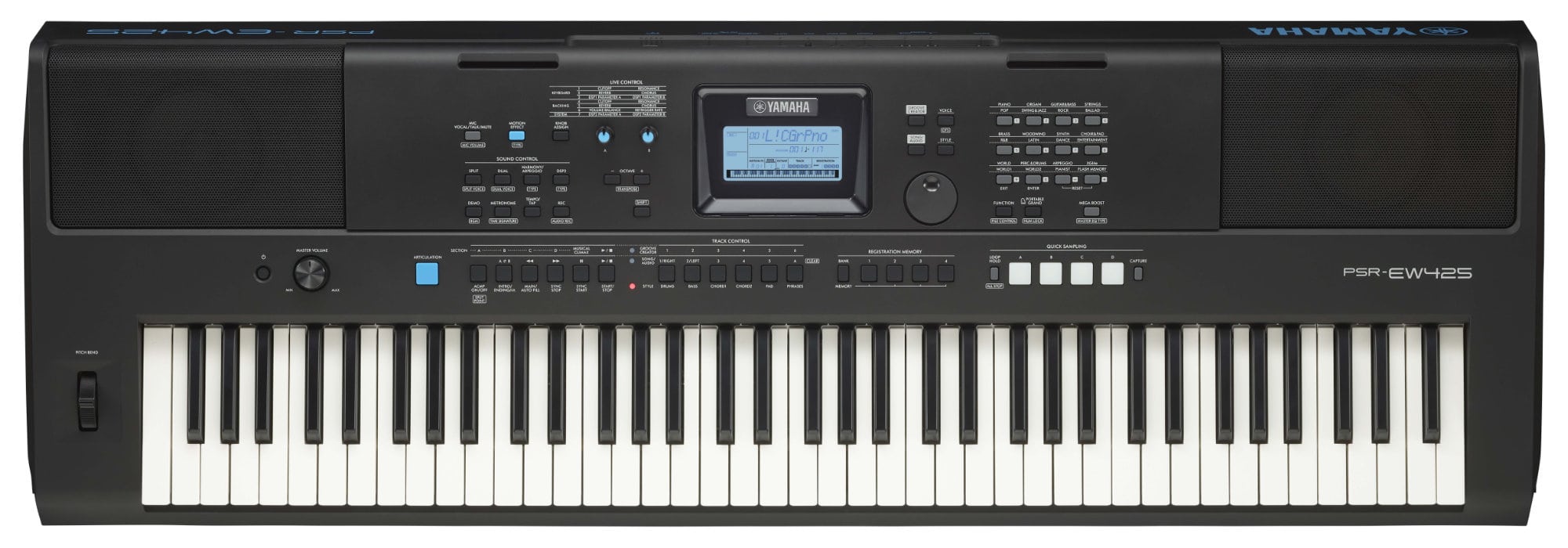 Yamaha PSR-EW425 Keyboard  - Retoure (Zustand: sehr gut)