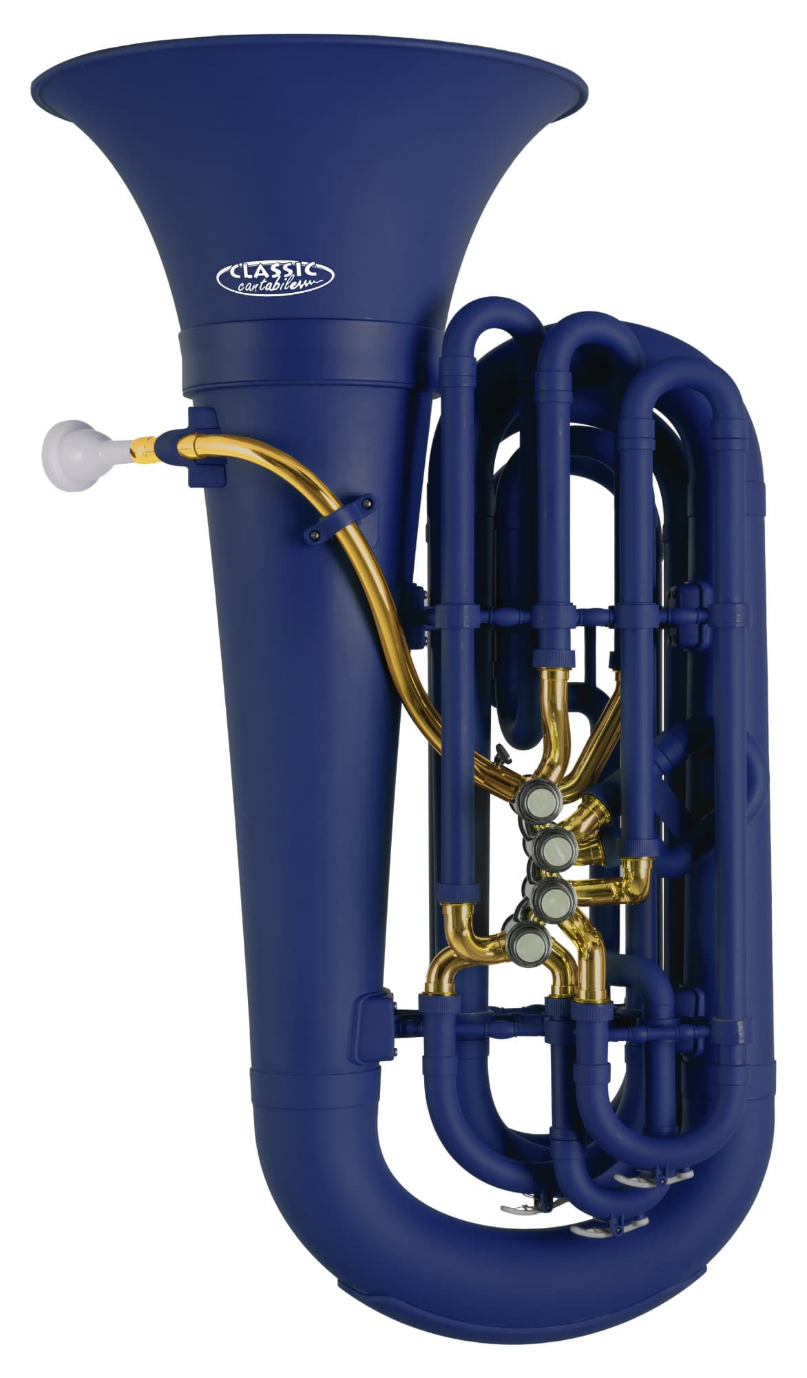 Classic Cantabile KT-30MB MardiBrass Kunststoff Bb-Tuba Matt-blau