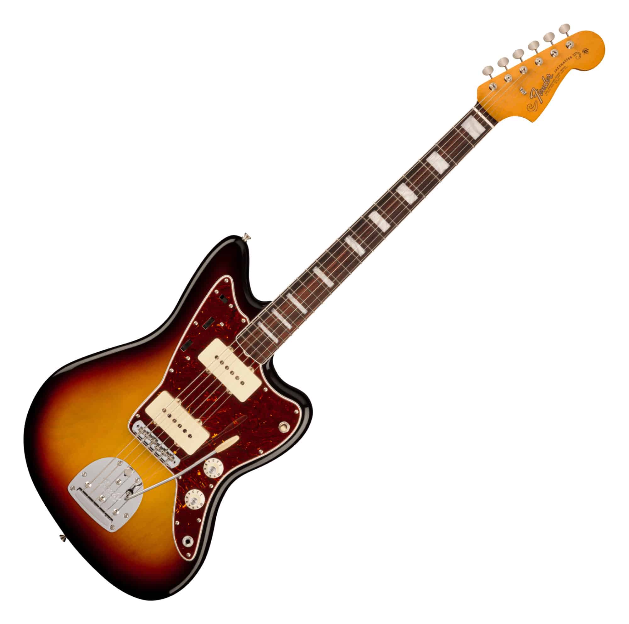 Fender American Vintage II 1966 Jazzmaster 3-Color Sunburst  - 1A Showroom Modell (Zustand: wie neu, in OVP)