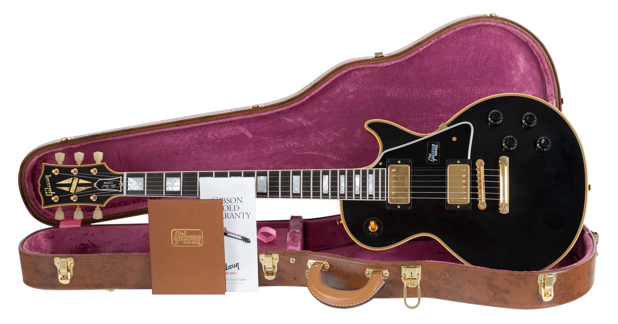 Gibson 1957 Les Paul Custom Reissue VOS Ebony