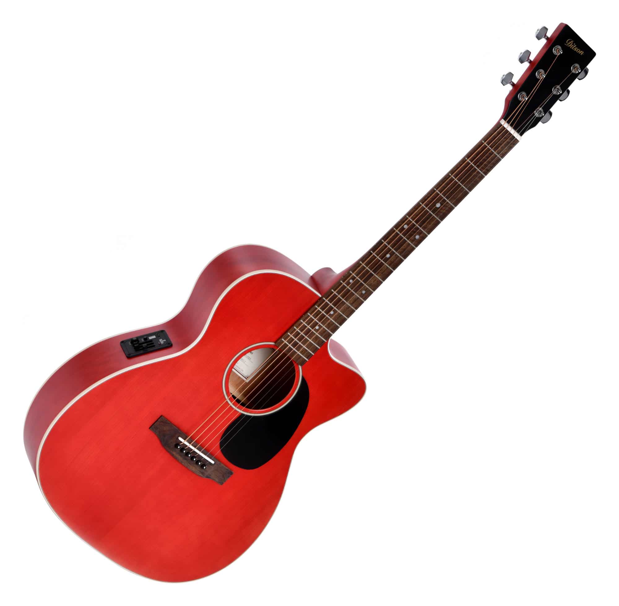 Ditson 000C-10E-TRD Translucent Dark Red