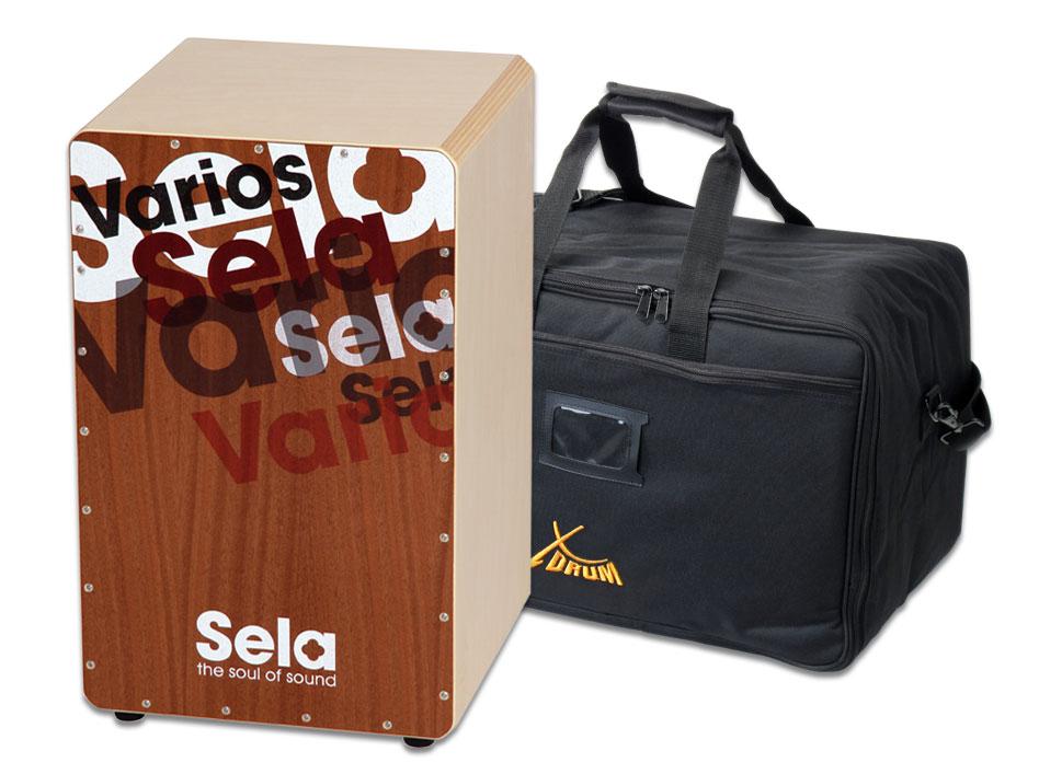 Sela Varios Cajon Set inkl. Tasche