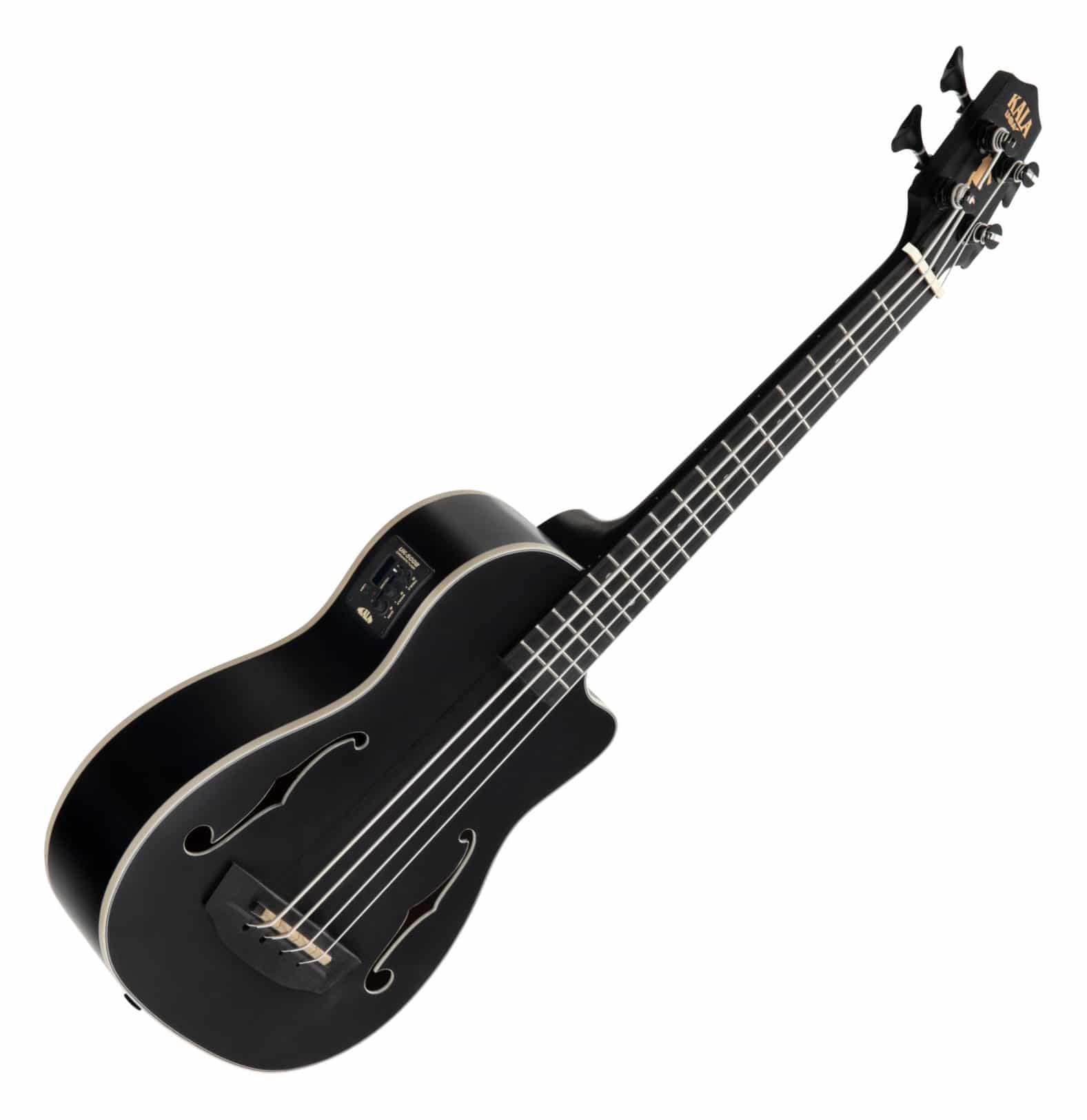 Kala U-Bass Journeyman Mahagoni Matte Black