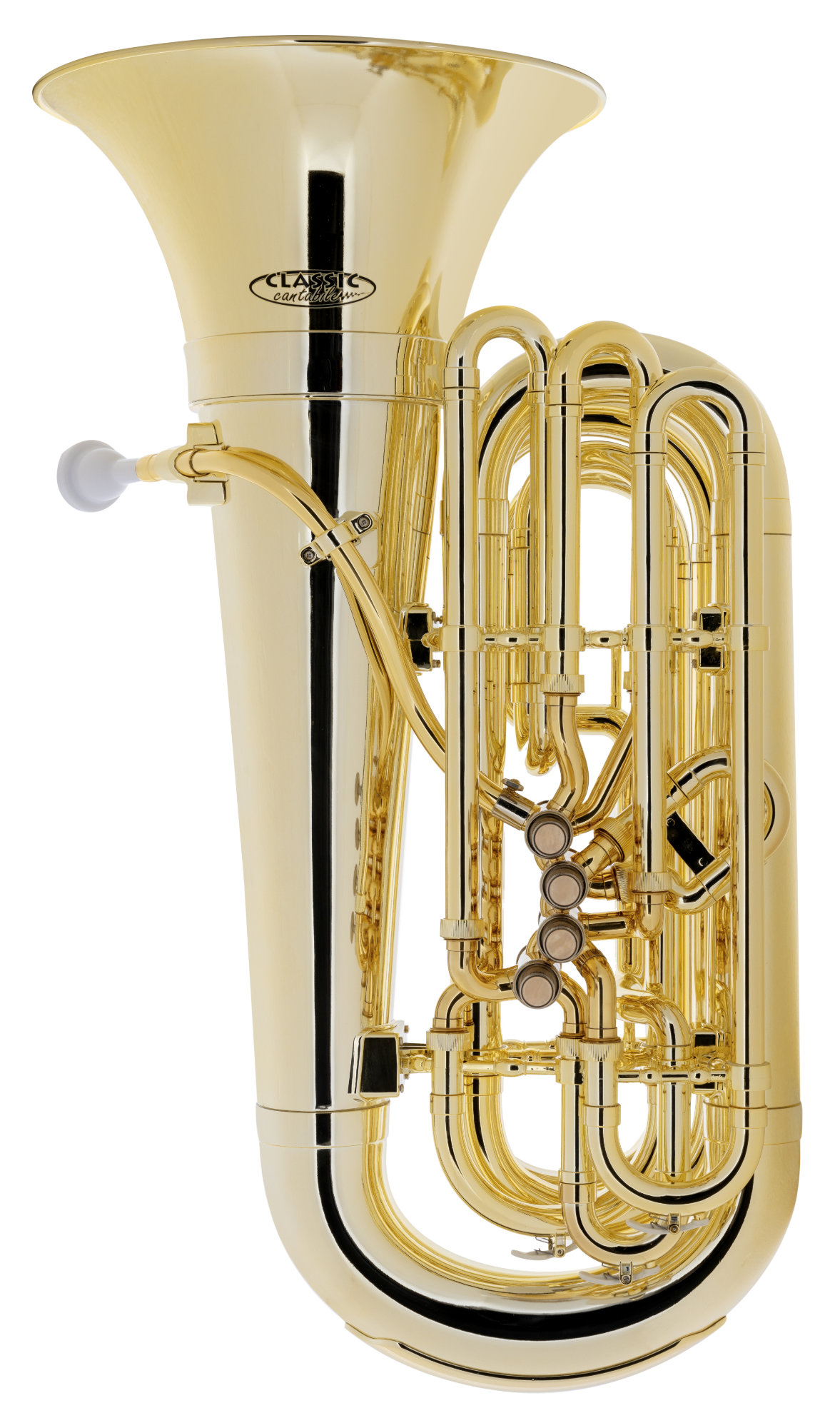 Classic Cantabile KT-30GD MardiBrass Kunststoff Bb-Tuba Gold  - Retoure (Zustand: gut)