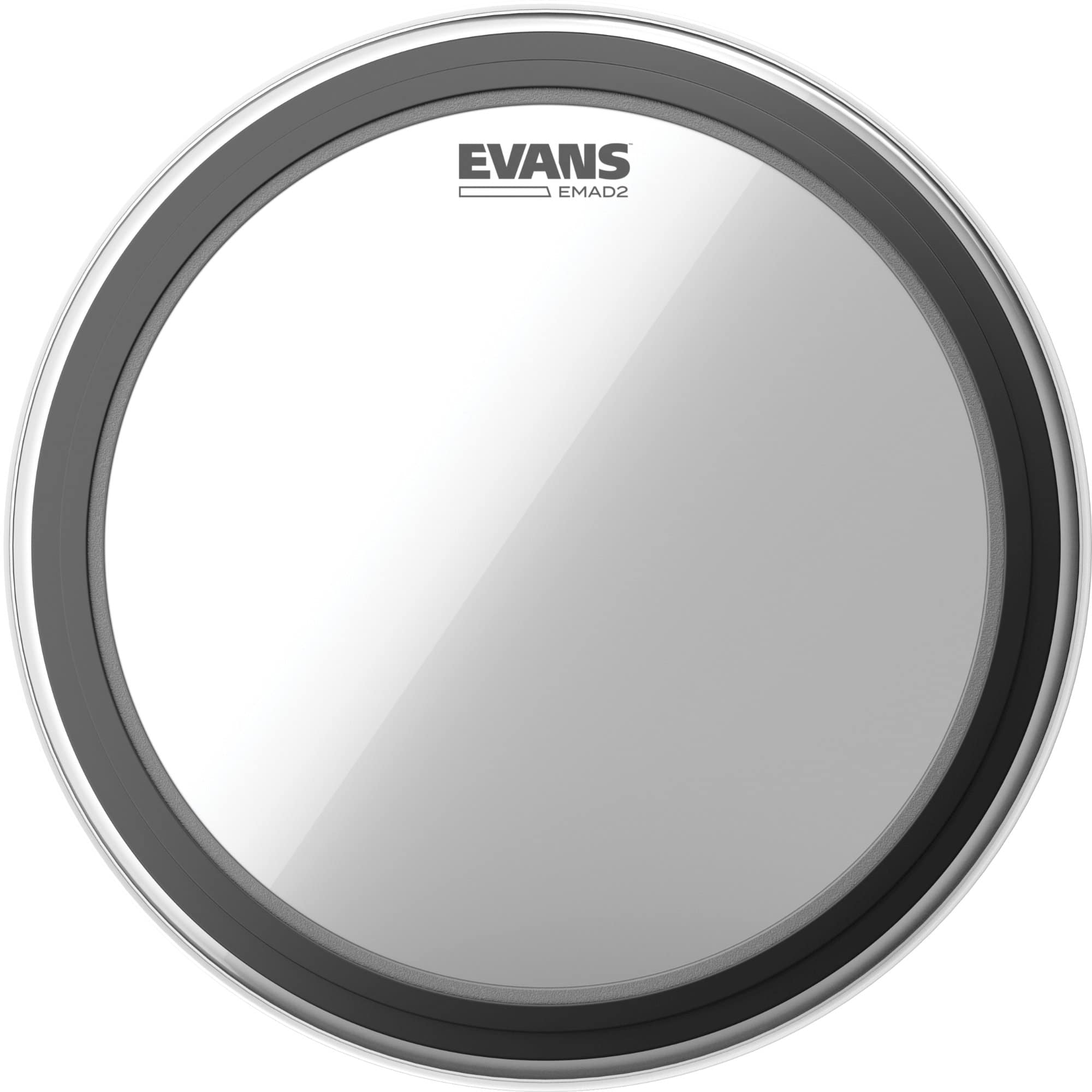 Evans EMAD2 Bass Drum Fell Clear 22"