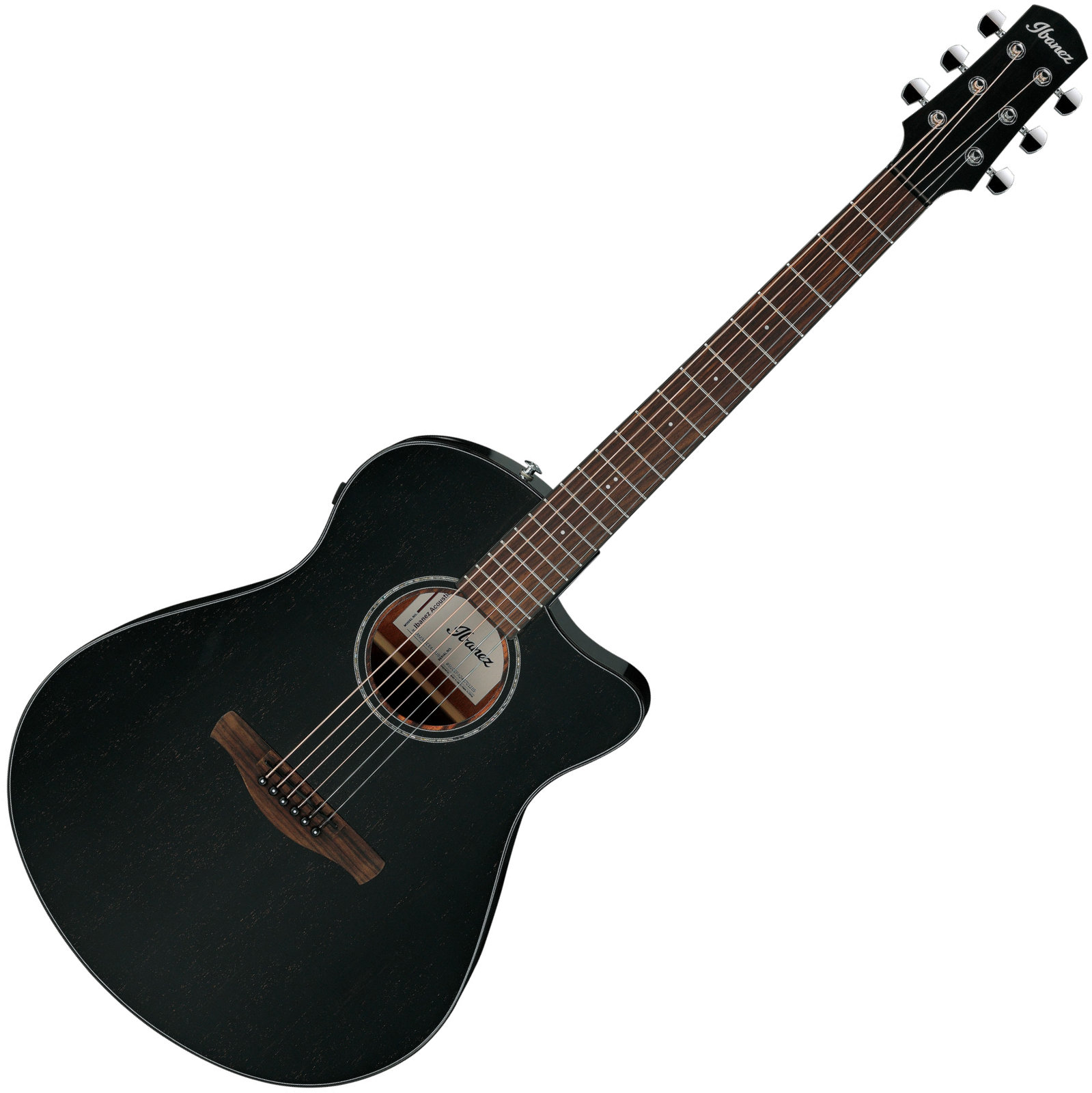 Ibanez AAM340CE-RUB Rustic Black