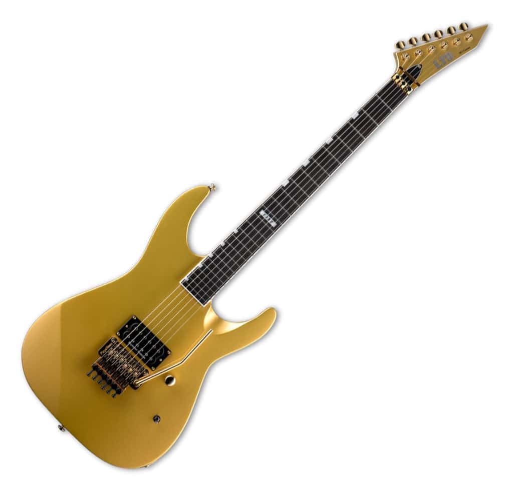 ESP LTD M-1 Custom '87 Metallic Gold