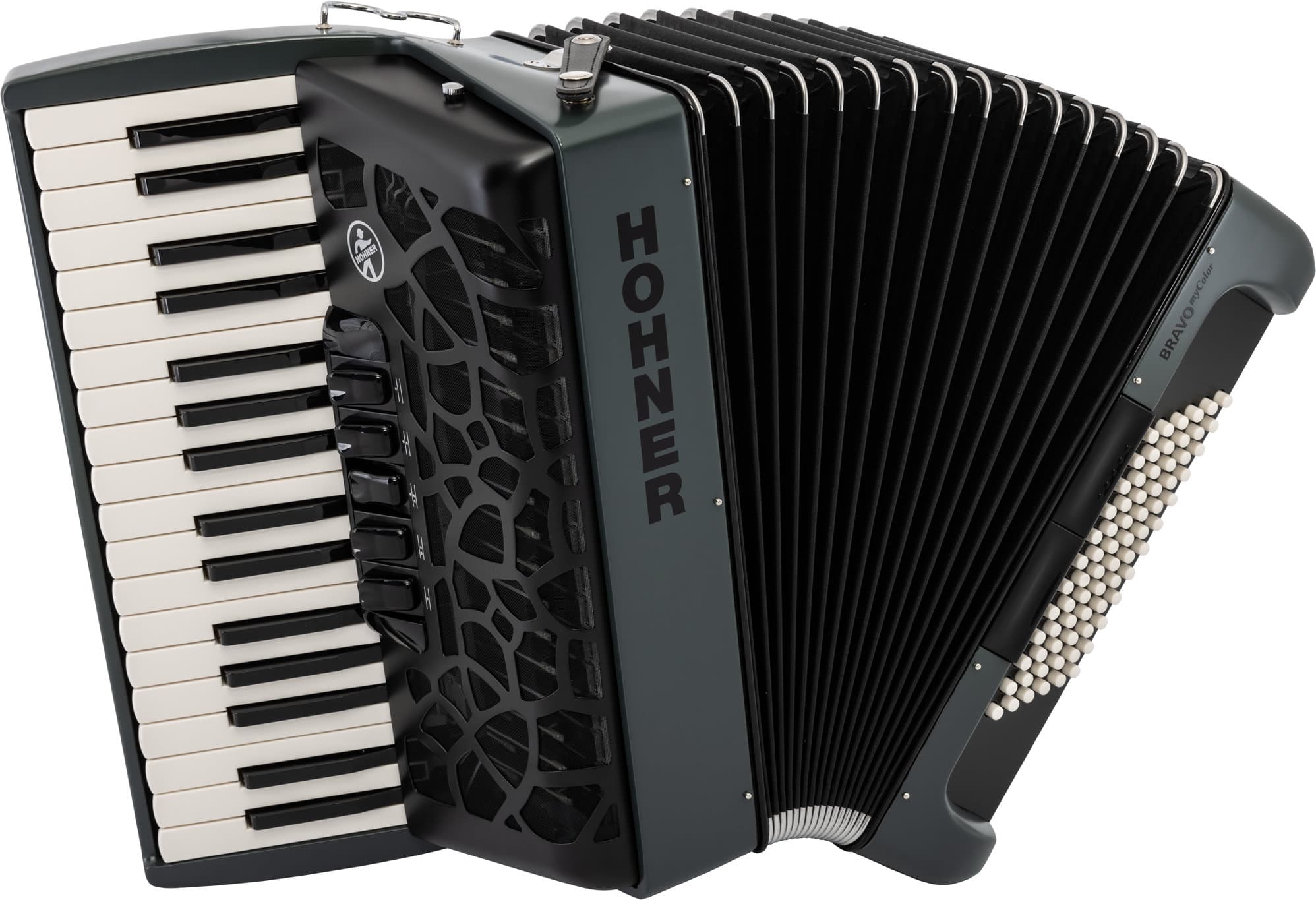 Hohner Bravo III 72 MyColor SilentKey twilight