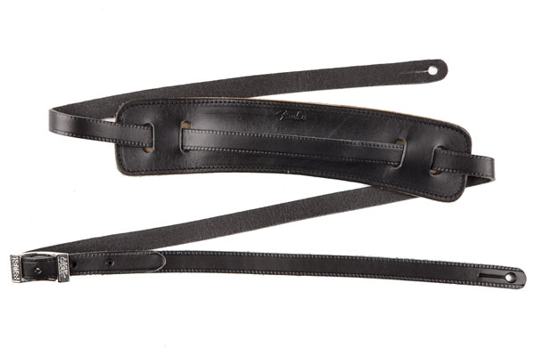 Fender Strap Super Deluxe Vintage Leather BLK