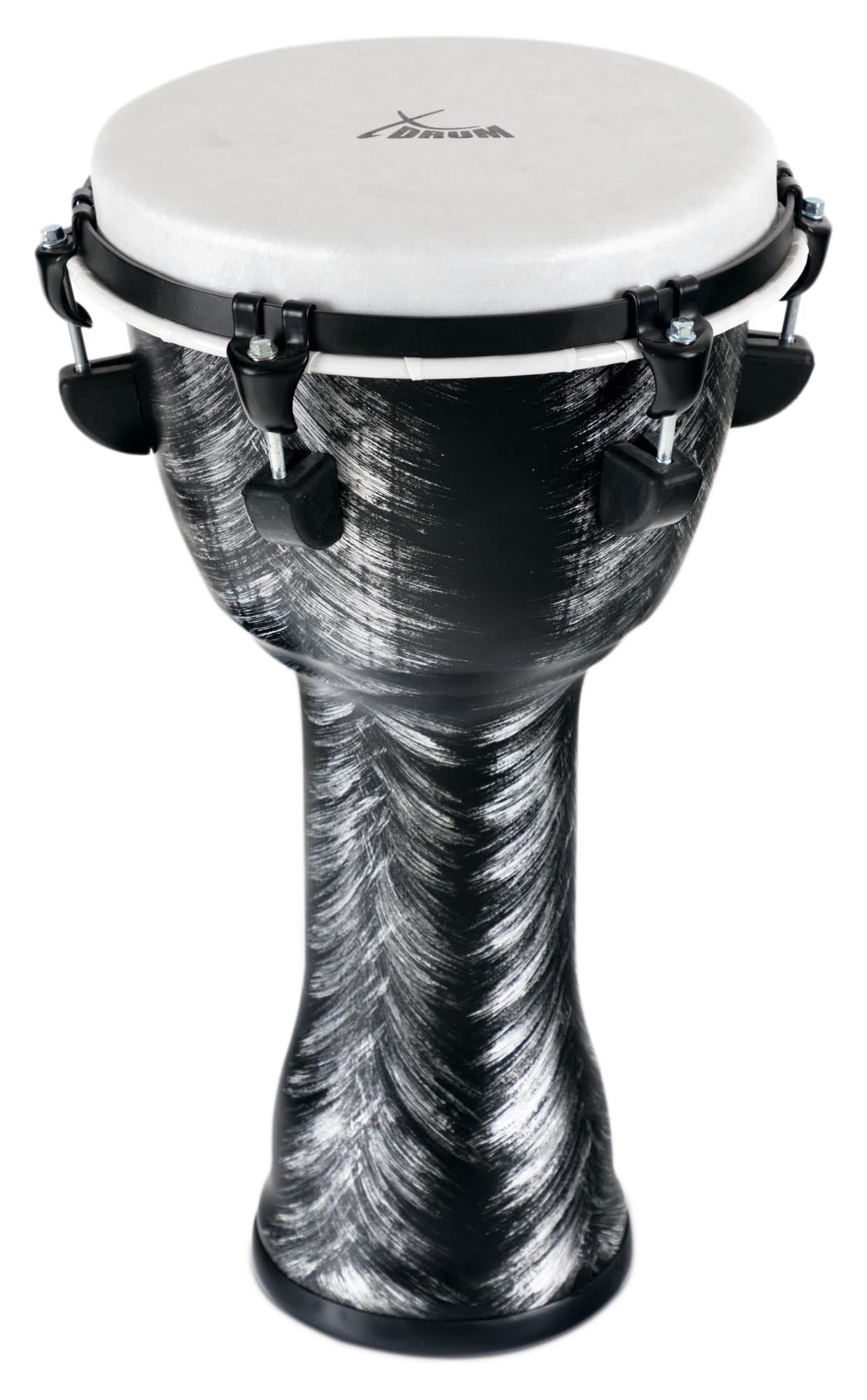 XDrum Djembe 10" Silver Brush  - Retoure (Zustand: sehr gut)