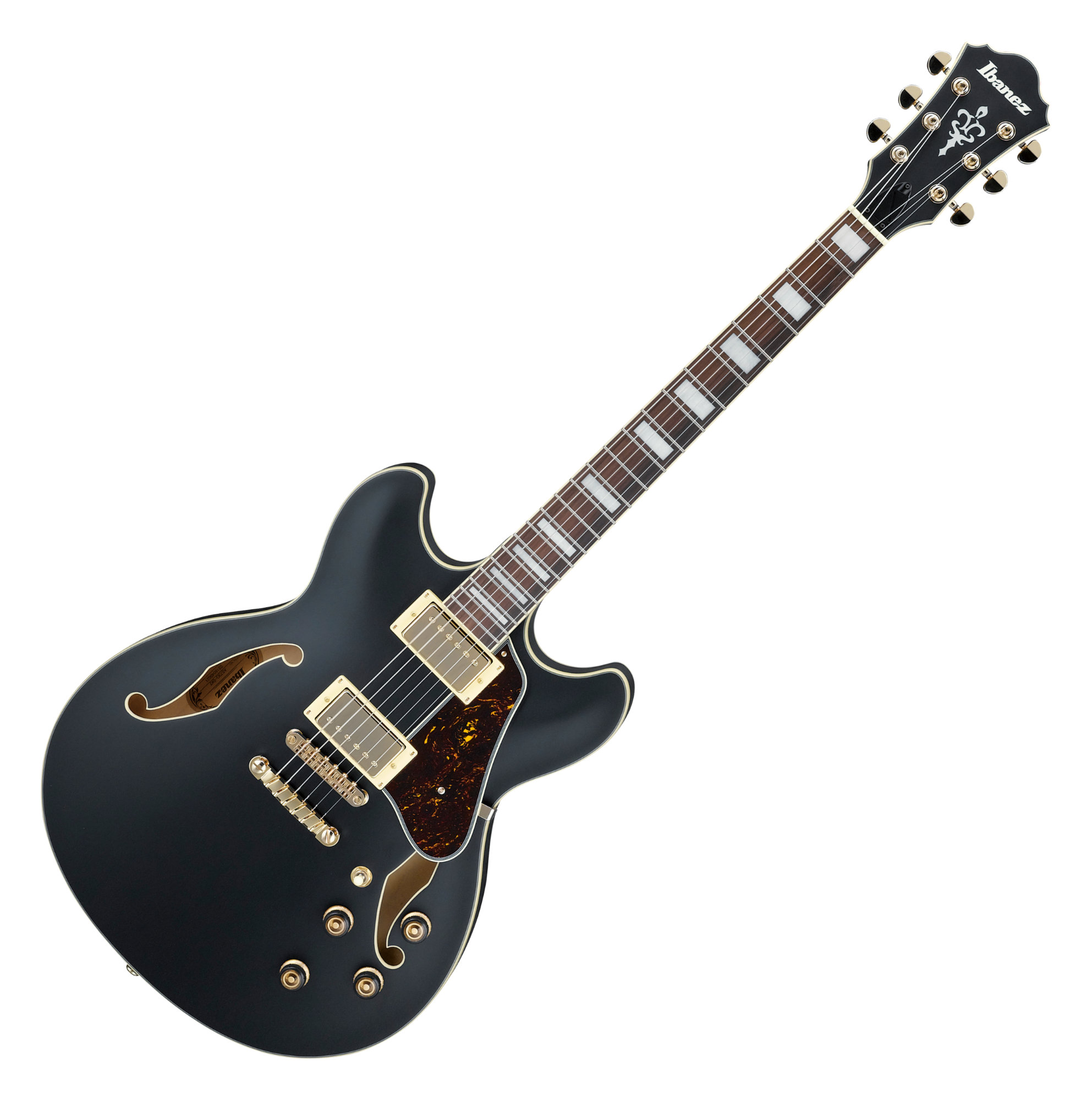 Ibanez AS73G-BKF Gitarre Black Flat  - Retoure (Zustand: gut)