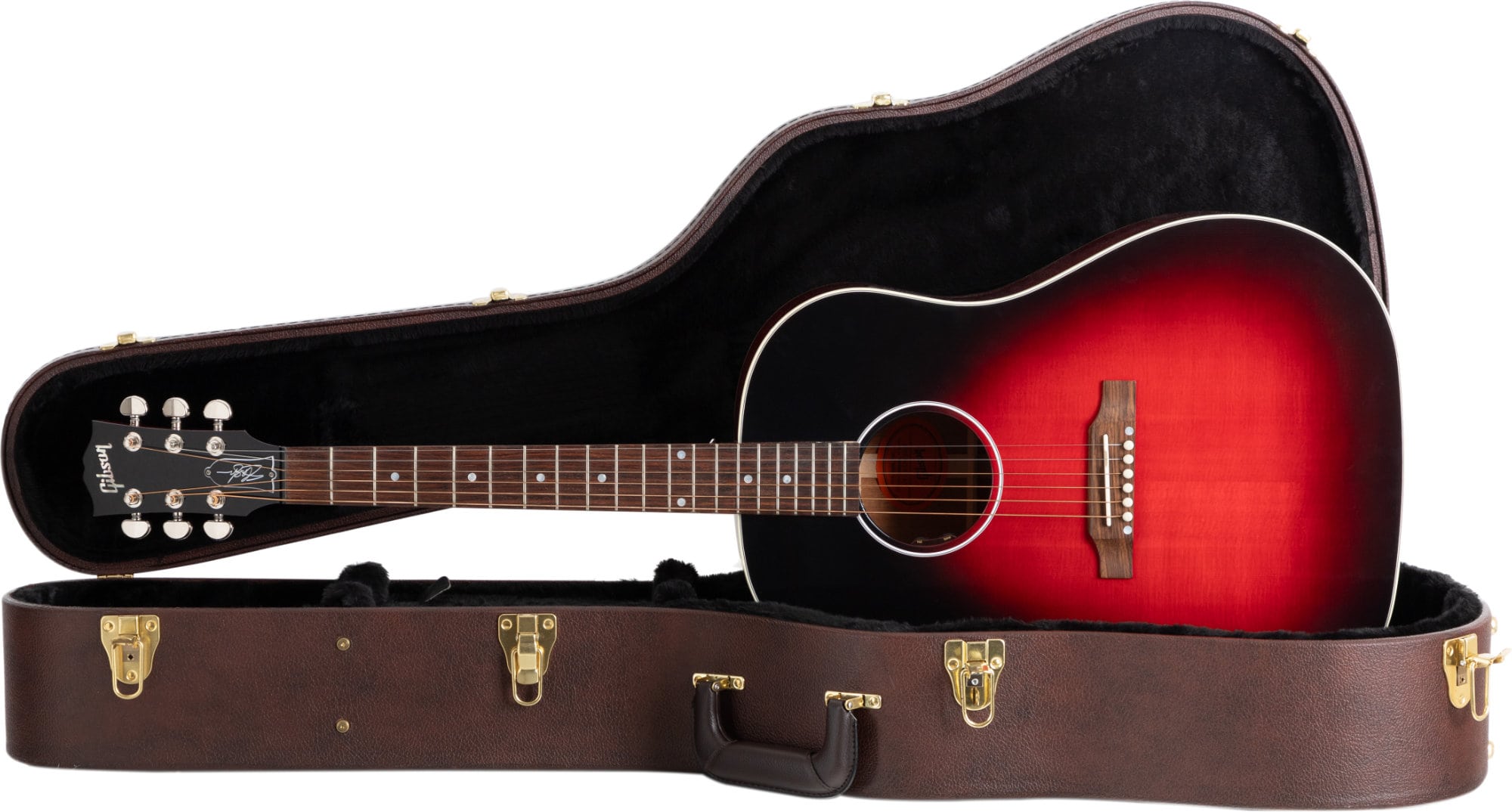 Gibson Slash J-45 Vermillion Burst  - Retoure (Zustand: sehr gut)