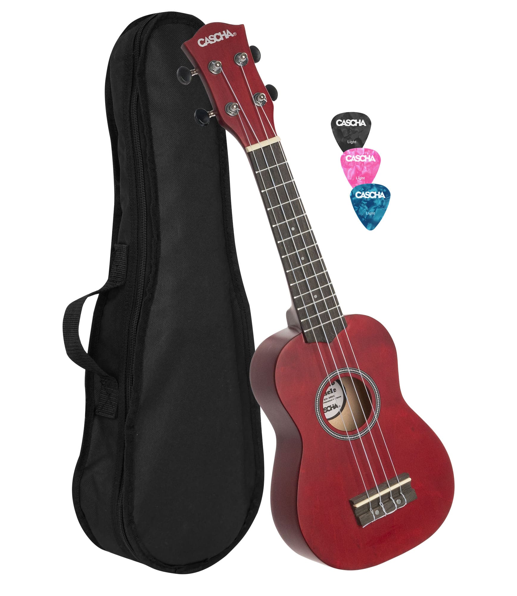 Cascha Sopran Ukulele Rot