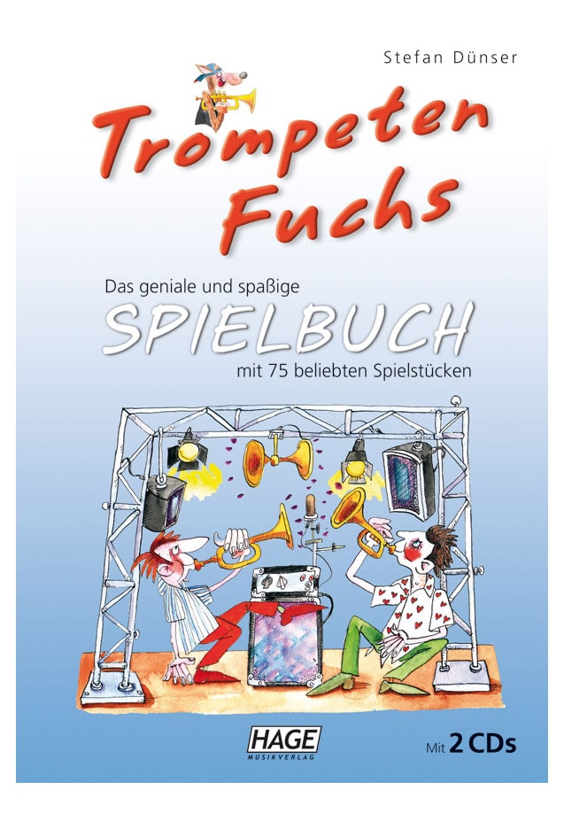 Trompeten Fuchs Spielbuch - mit 2 CDs