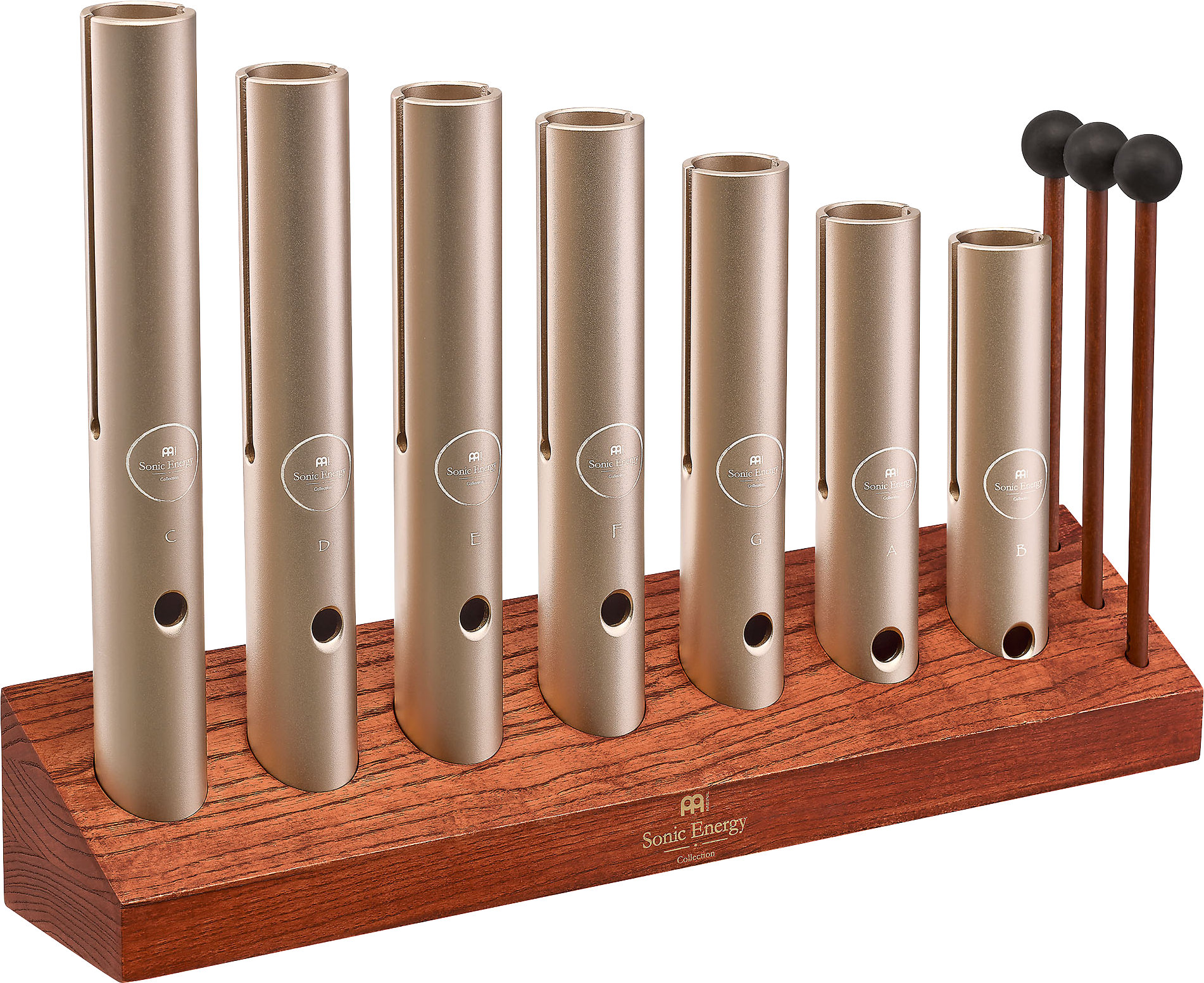 Meinl Sonic Energy Wah-Wah Tube Chakra Set 432 Hz