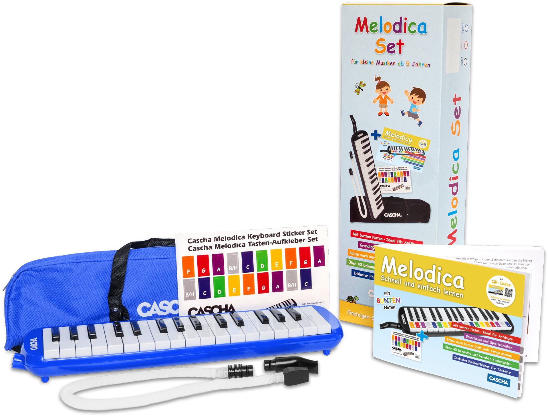 Cascha Melodica Set Blau