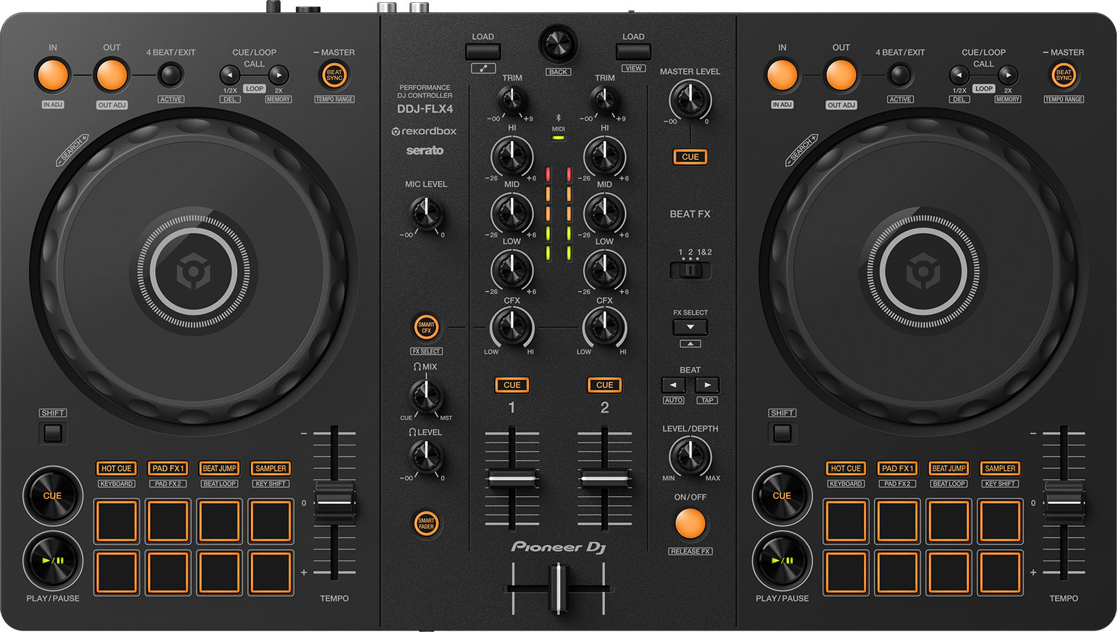 Pioneer DJ DDJ-FLX4 DJ Controller  - Retoure (Zustand: sehr gut)